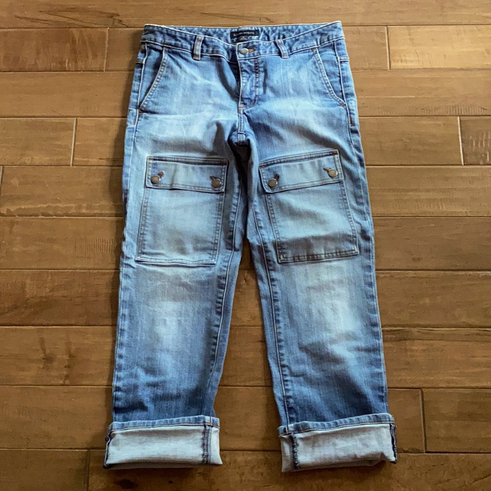 Banana Republic cuffed cropped jeans